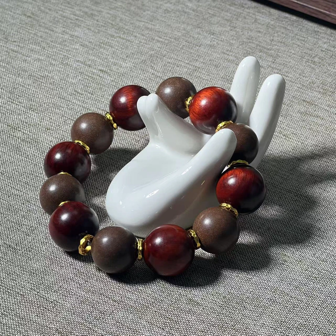 【檀韵鹅梨单圈】古法合香珠