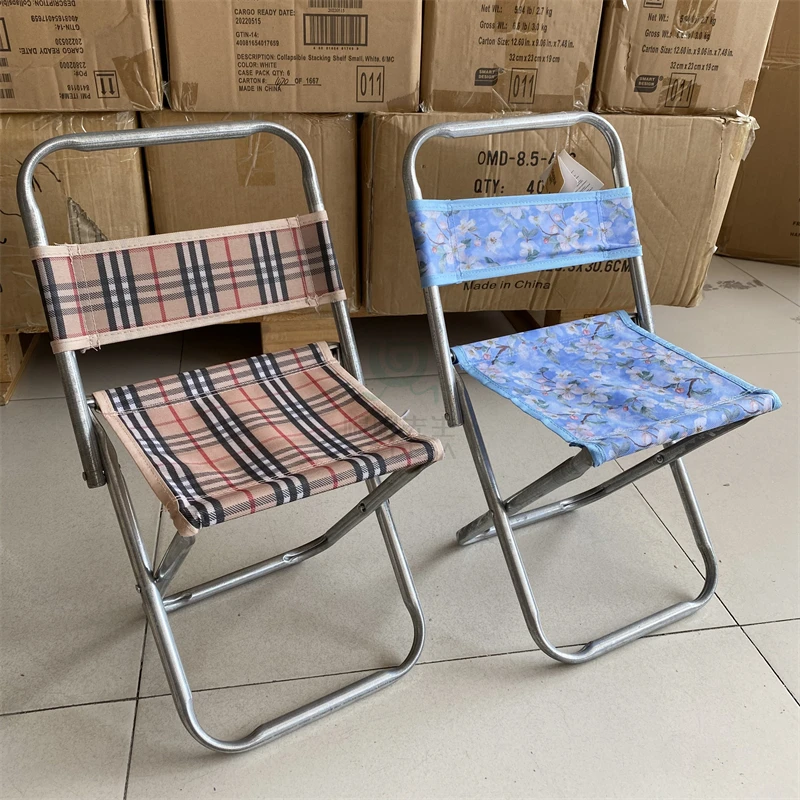 出外单！户外便携式可收纳800D加厚牛仔布折叠凳子