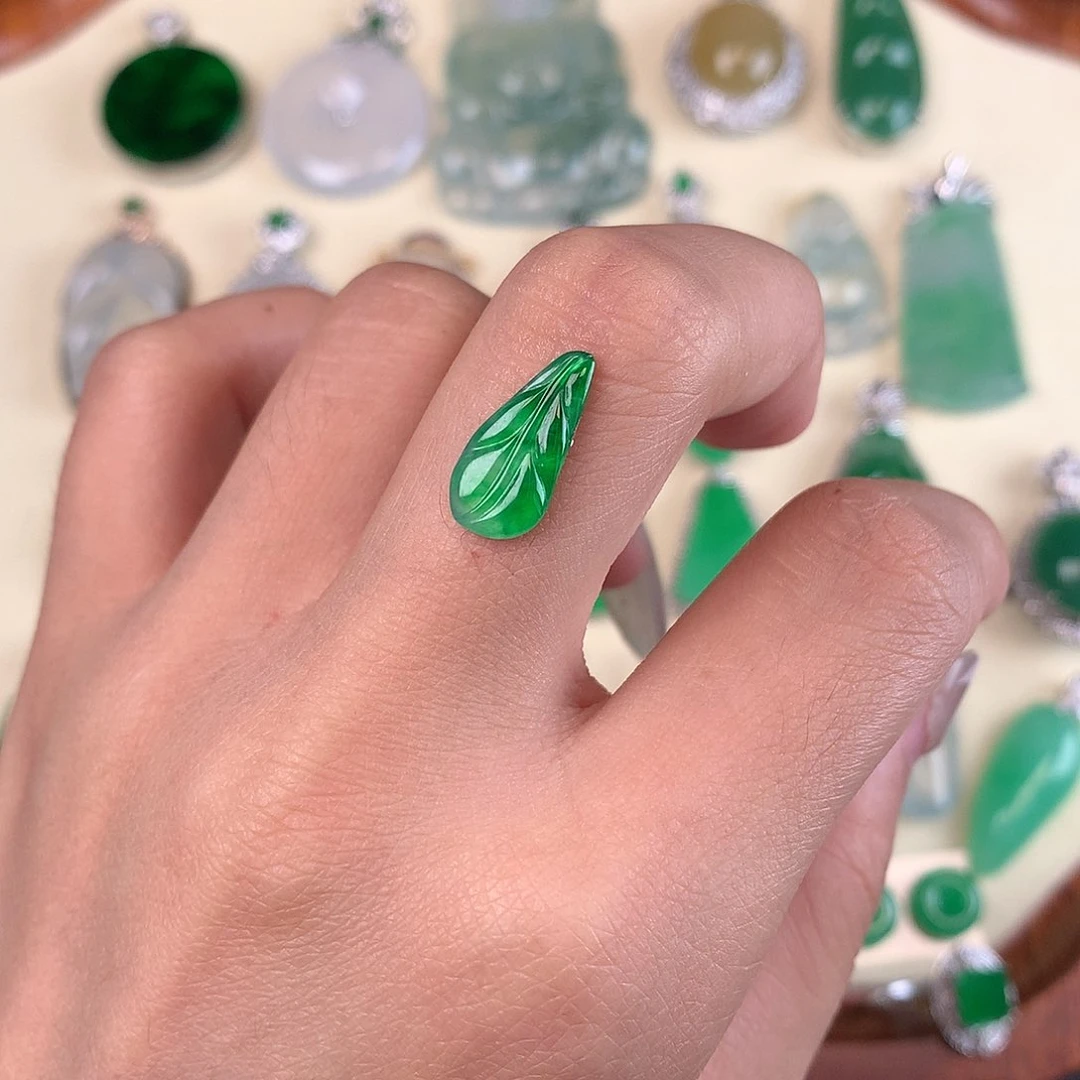 定制翡翠未镶嵌裸玉（镶嵌定制）