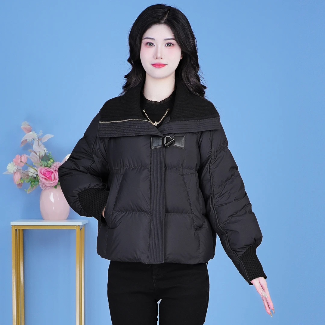【SJYF3977】*2024年秋冬新款时尚洋气宽松保暖加厚休闲显瘦羽绒服