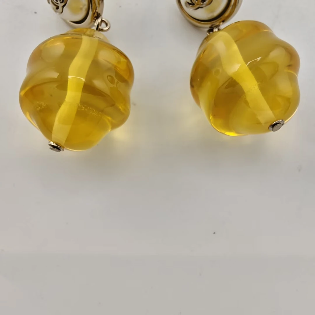 铜合金耳饰 VTGViVi饰品/中古饰品/时尚复古百搭款/E386/新款耳钉