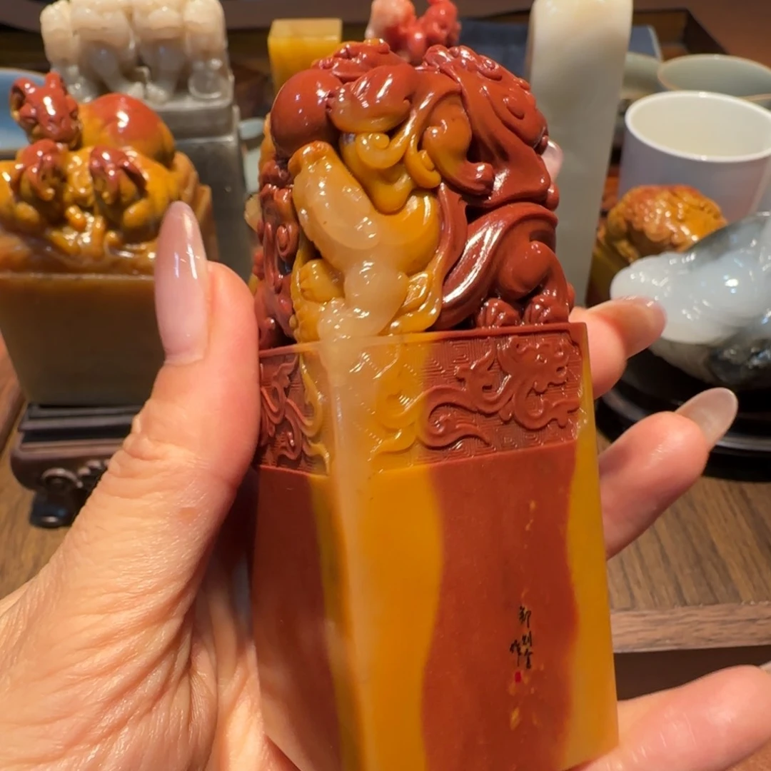 临***风寿山石印石福蓉阁精选寿山石