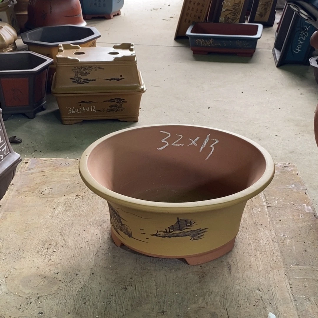 紫砂花盆紫砂紫砂