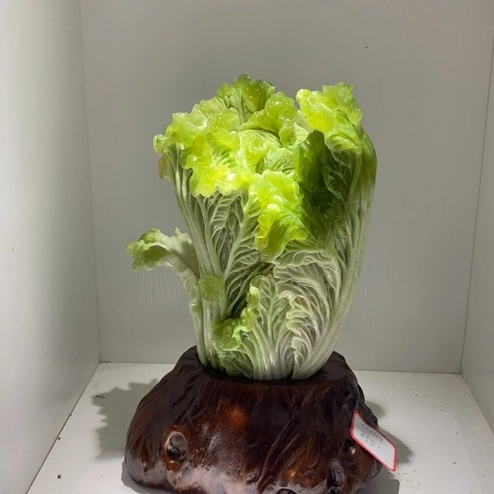 未镶嵌蛇纹石玉（覆膜）珠宝奇石