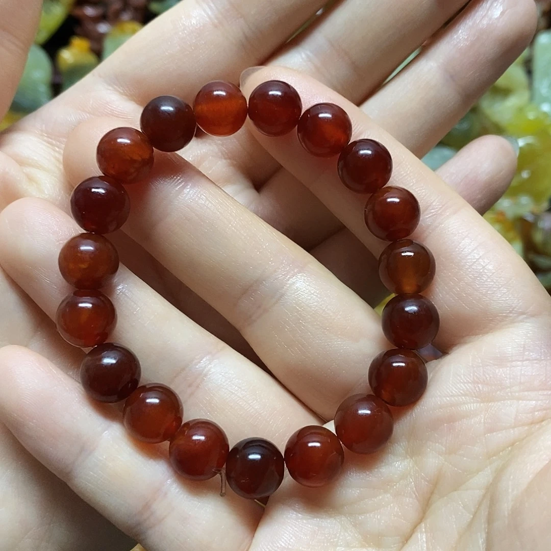 蛇纹石玉未镶嵌手链