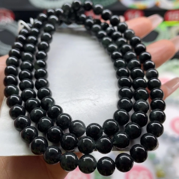 未镶嵌手链翡翠卡6.4