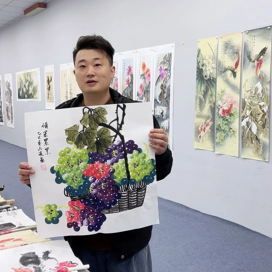 国画国画作品宣纸纯手绘