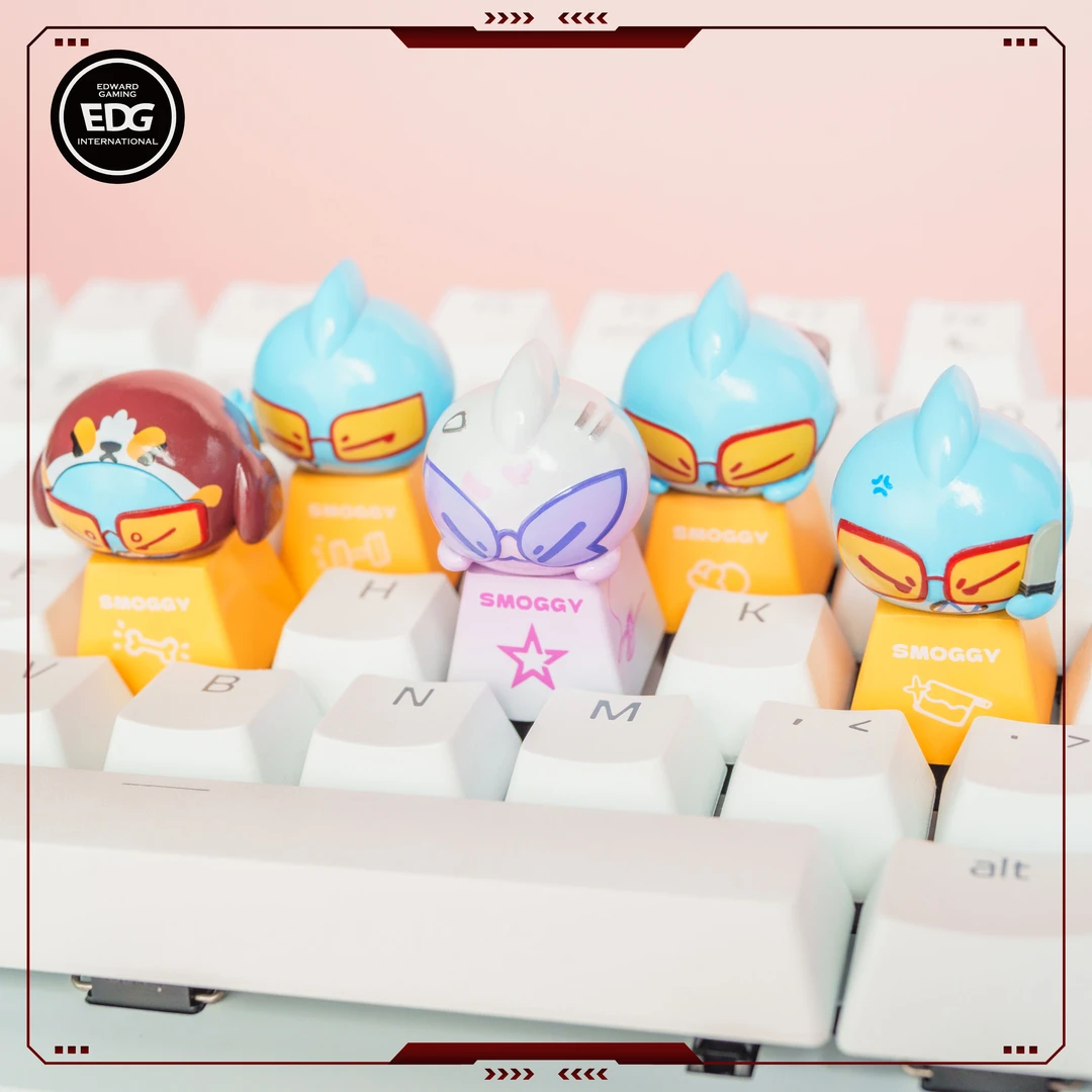 【瓦电】-EDG ZOO*Smoggy小鲨鱼系列键帽盲盒
