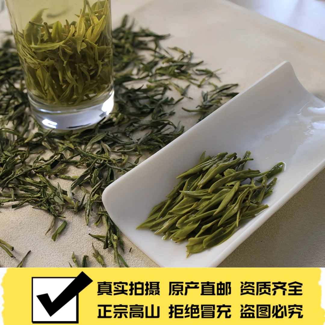 2025新茶黄山毛峰明前头采嫩芽茶叶浓香型耐泡绿茶正宗安徽黄山