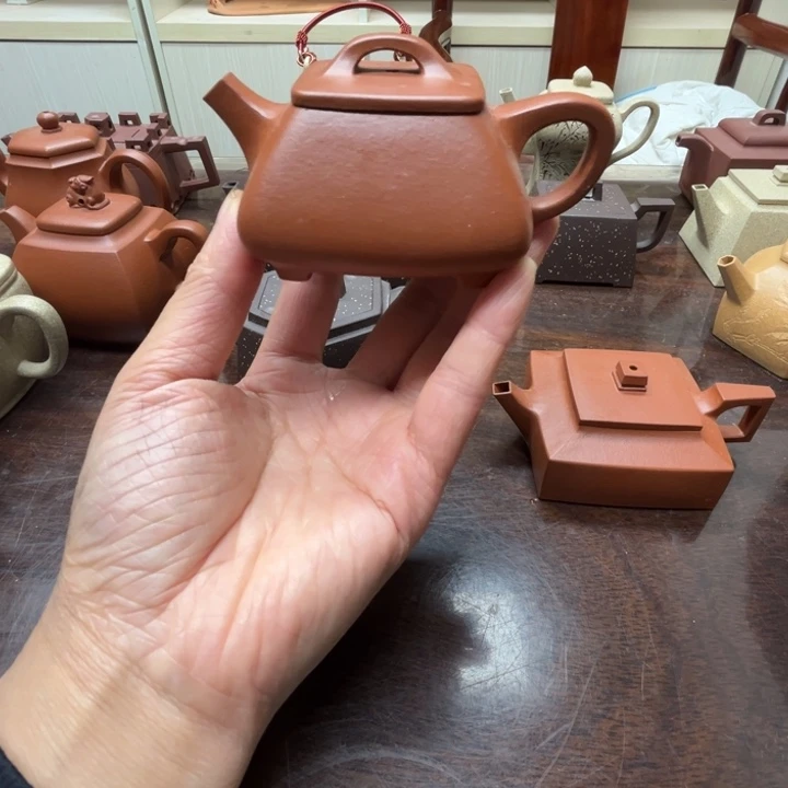 茶壶紫砂朱泥微瑕100c c