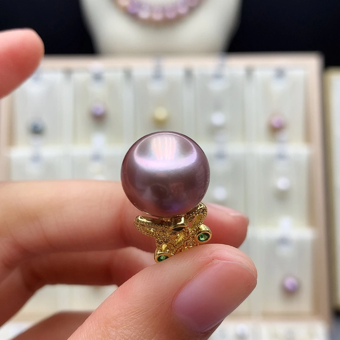 淡水珍珠合金颈饰
