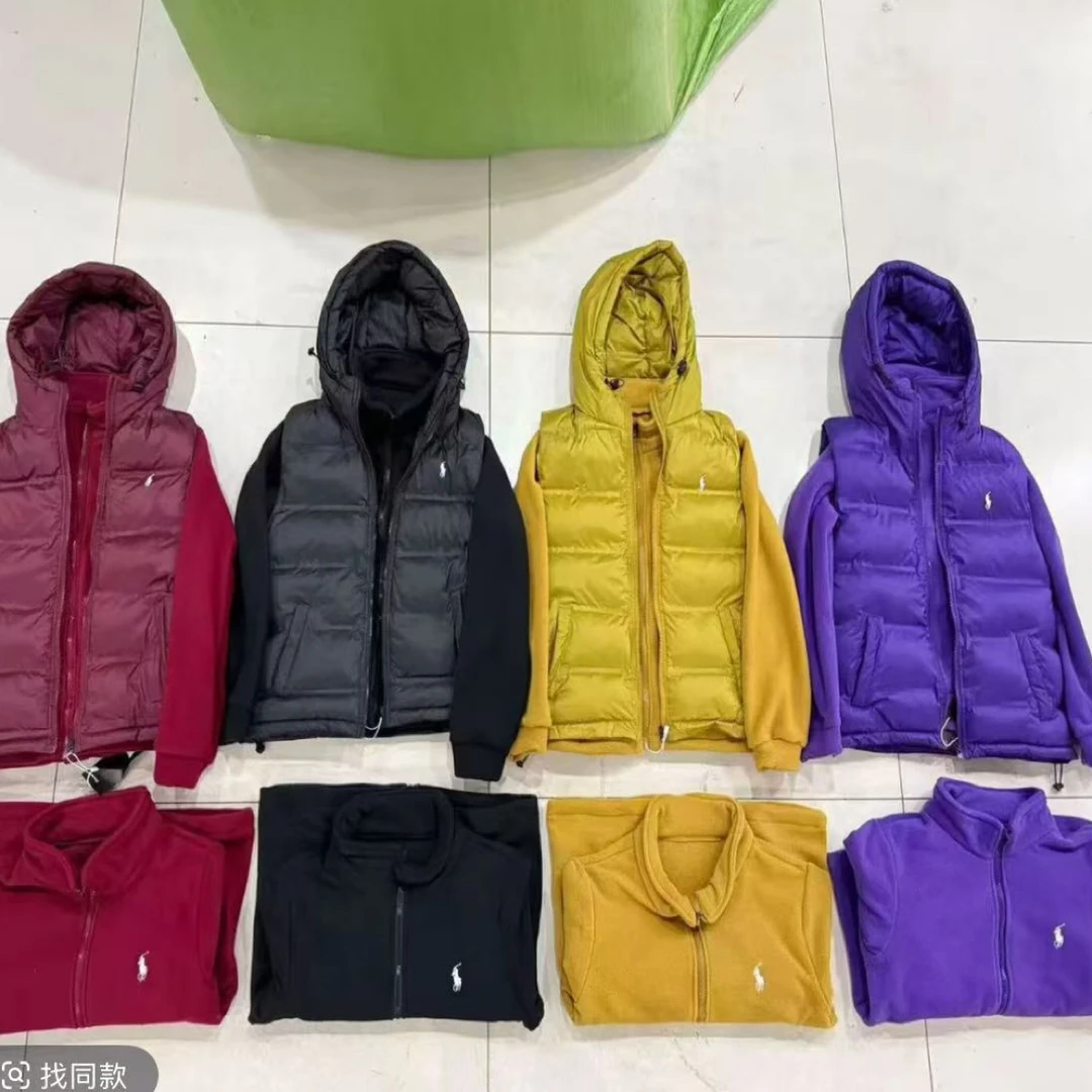 秋冬情侣休闲时尚男女通用立领棉马甲外套