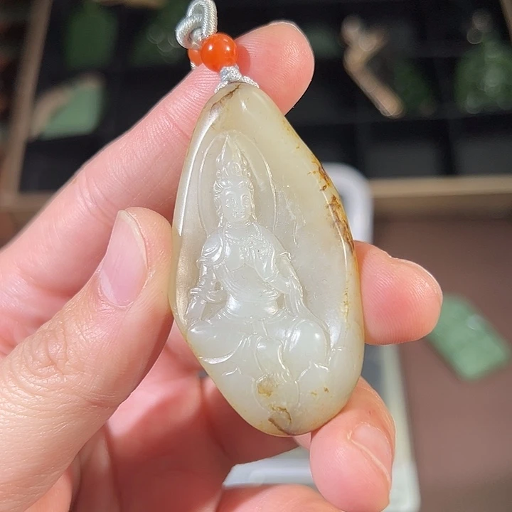 和田玉未镶嵌笔搁