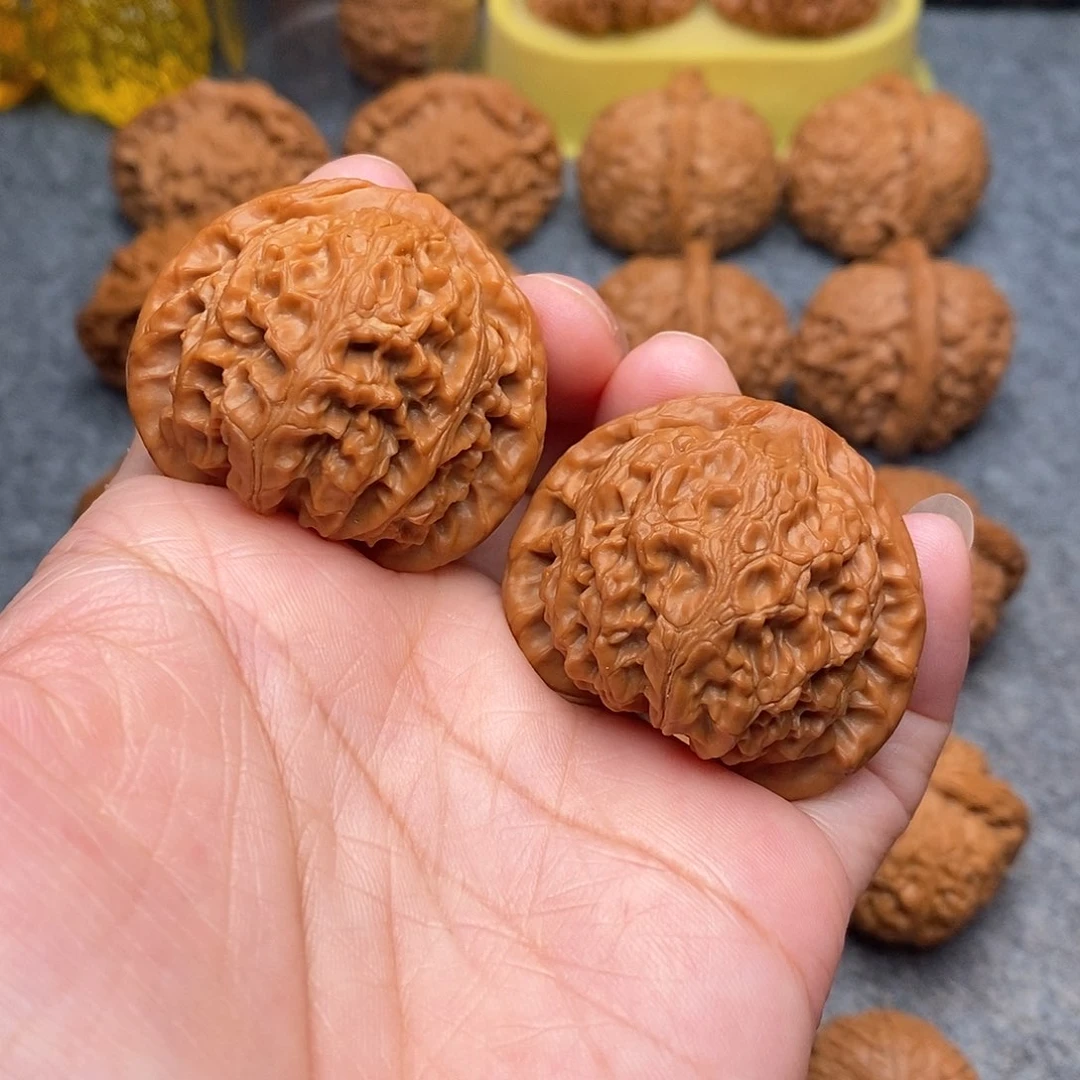 文玩核桃把件海*吹精品宫灯41全品