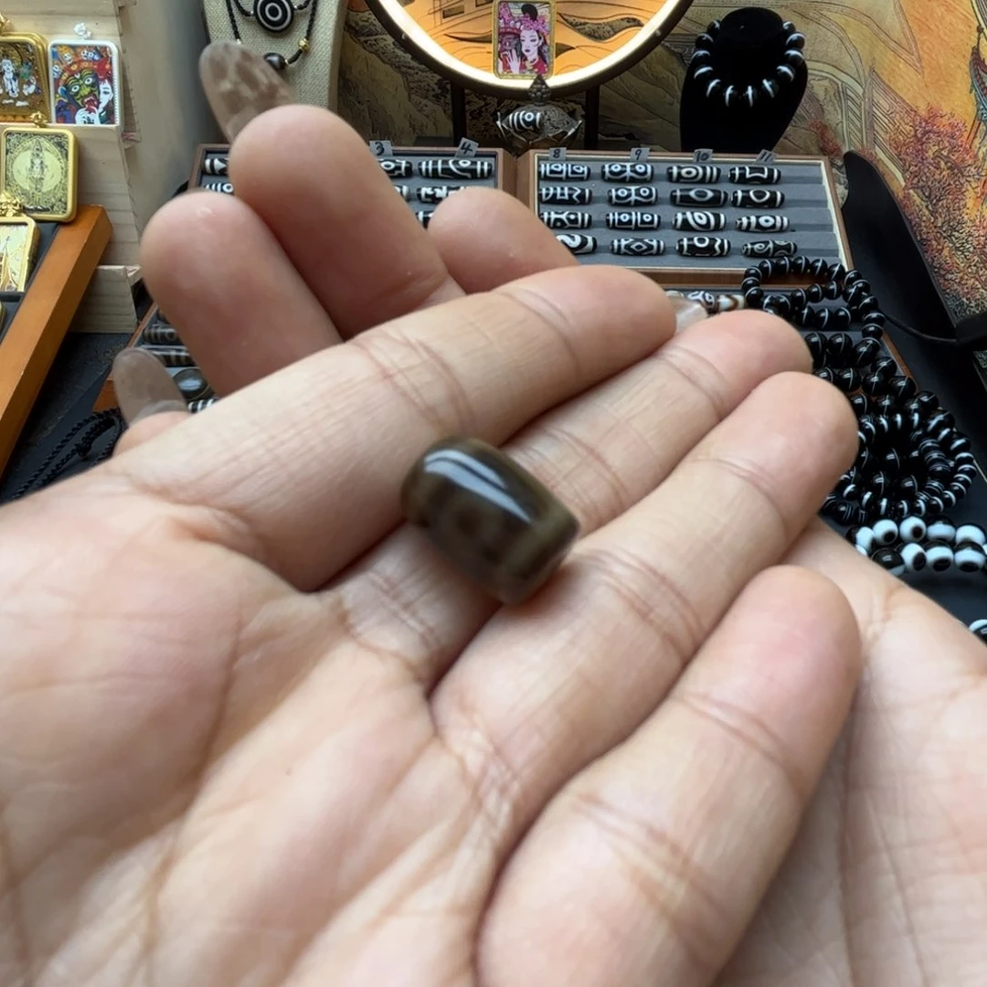 玛瑙/玉髓单珠未镶嵌猫**鱼