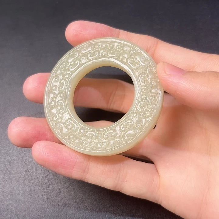 和田玉挂件未镶嵌难****5