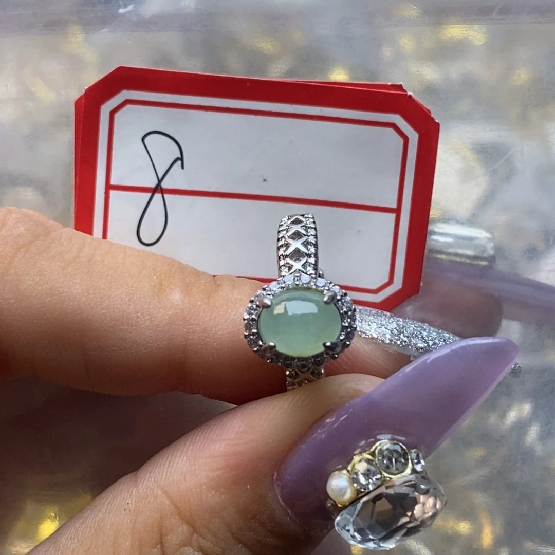 翡翠戒指合金翡翠首饰