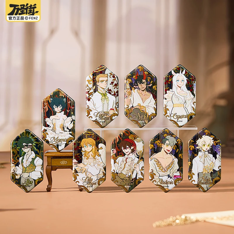 万圣街【拆盒】【万圣秘境系列】马口铁徽章盲盒动漫周边吧唧胸针