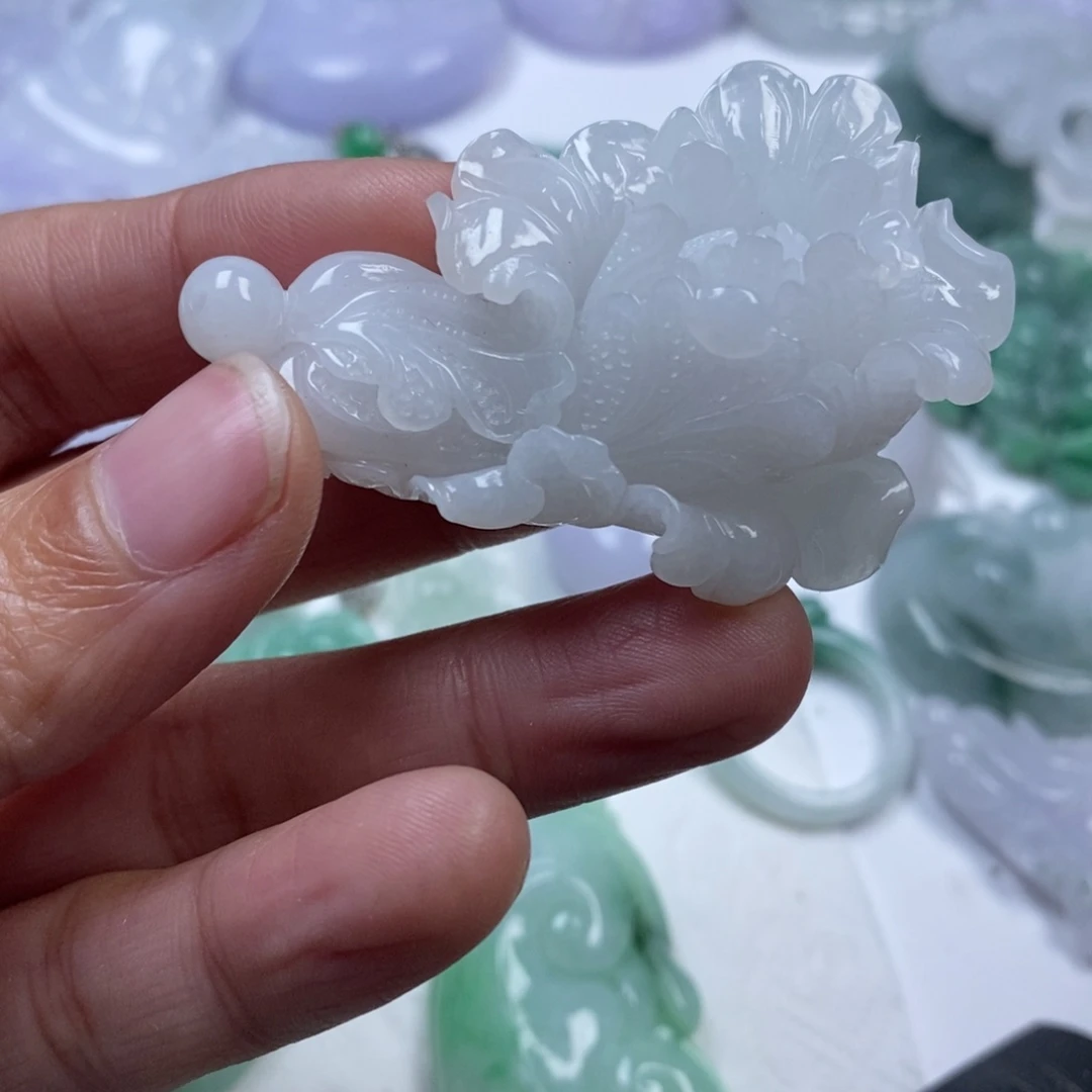 颈饰未镶嵌翡翠翡翠