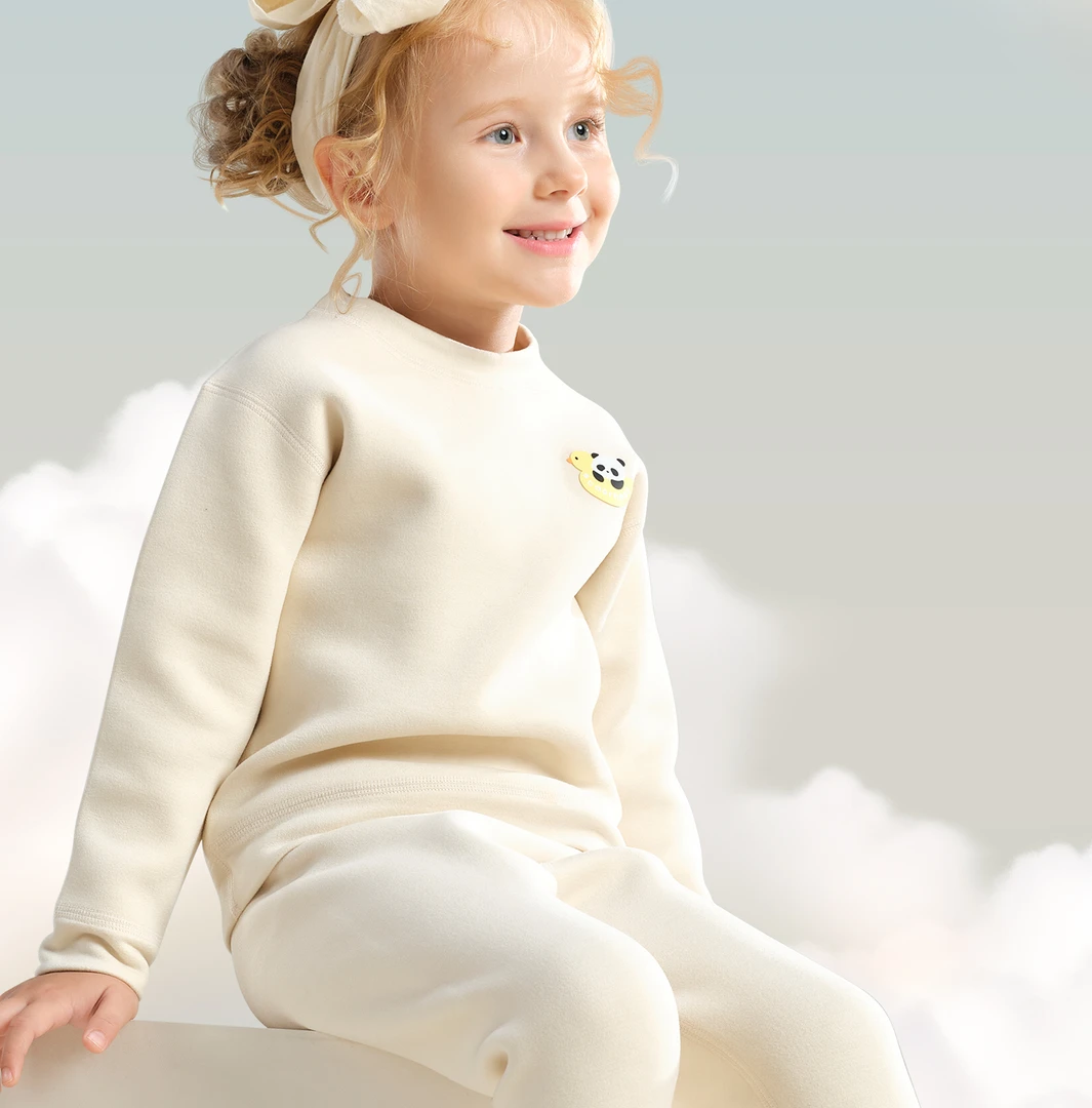 kc宝宝秋衣秋裤套装婴儿保暖内衣儿童男童女童