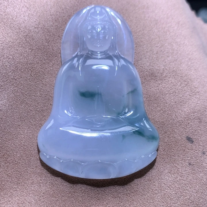 颈饰未镶嵌翡翠缅甸翡翠