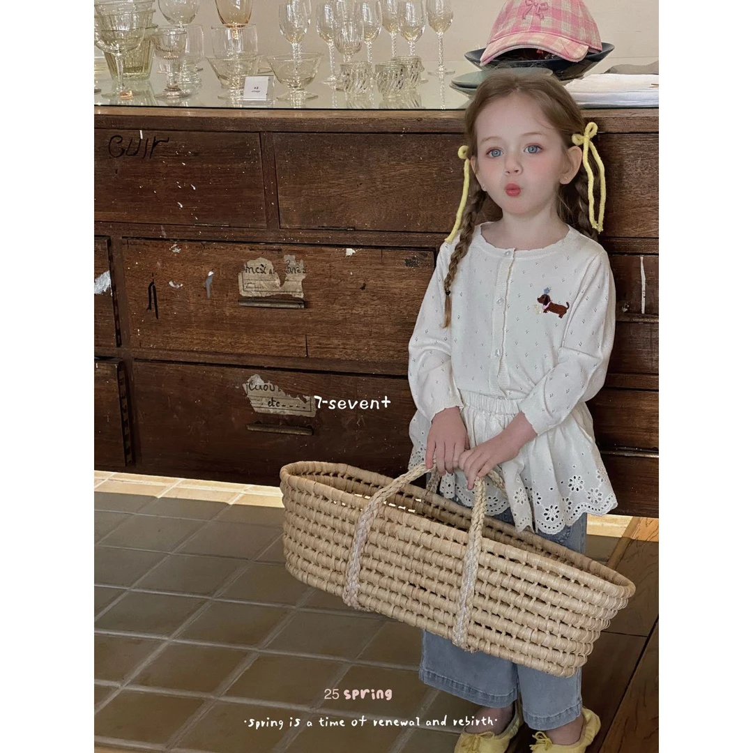 7Seven·25春~韩版小狗毛衣开衫外套5563（汉服外套）