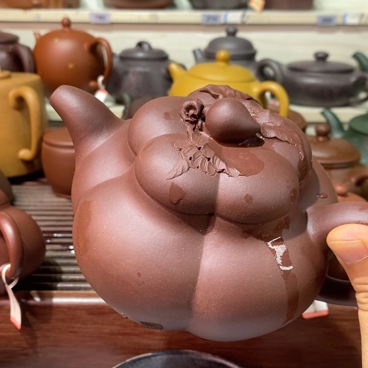 乐***中茶壶紫砂精工制作