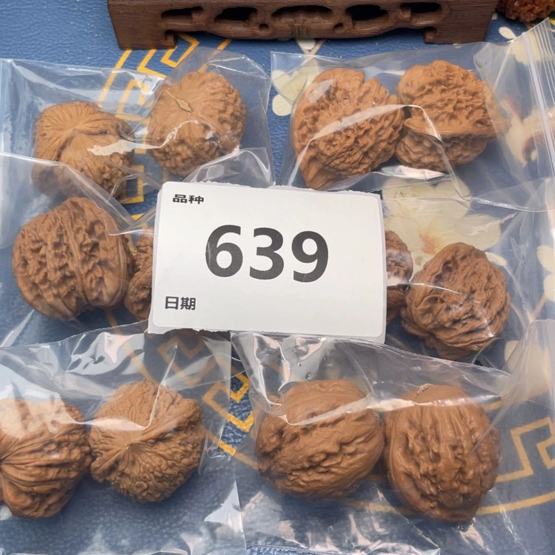 把件文玩核桃639号6对带练手霸王龙