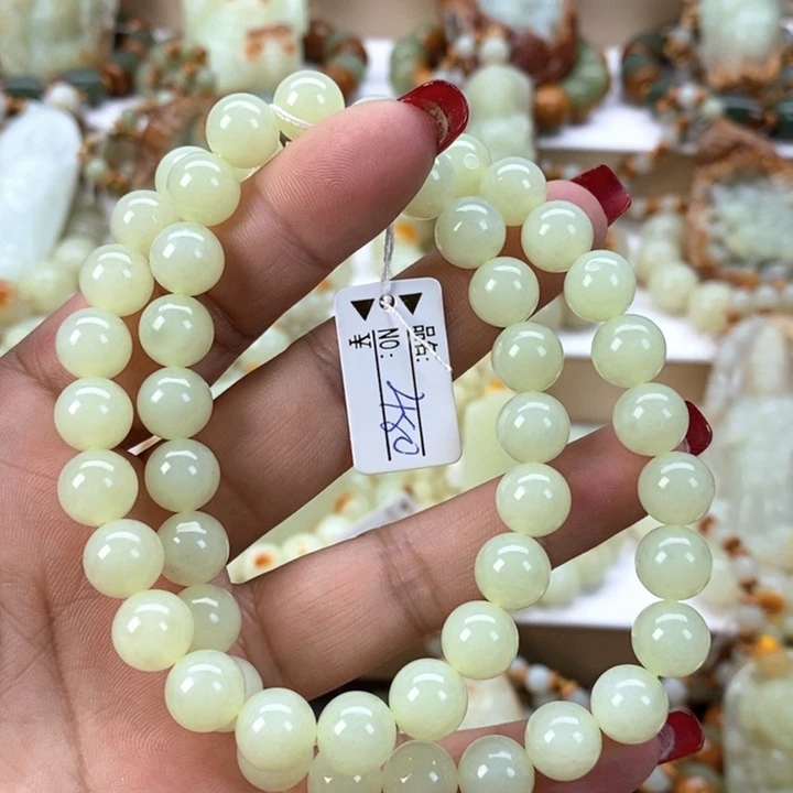 【闪购商品】透闪石质玉手链未镶嵌