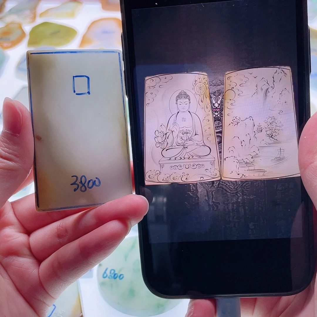 定制翡翠未镶嵌天然翡翠包工