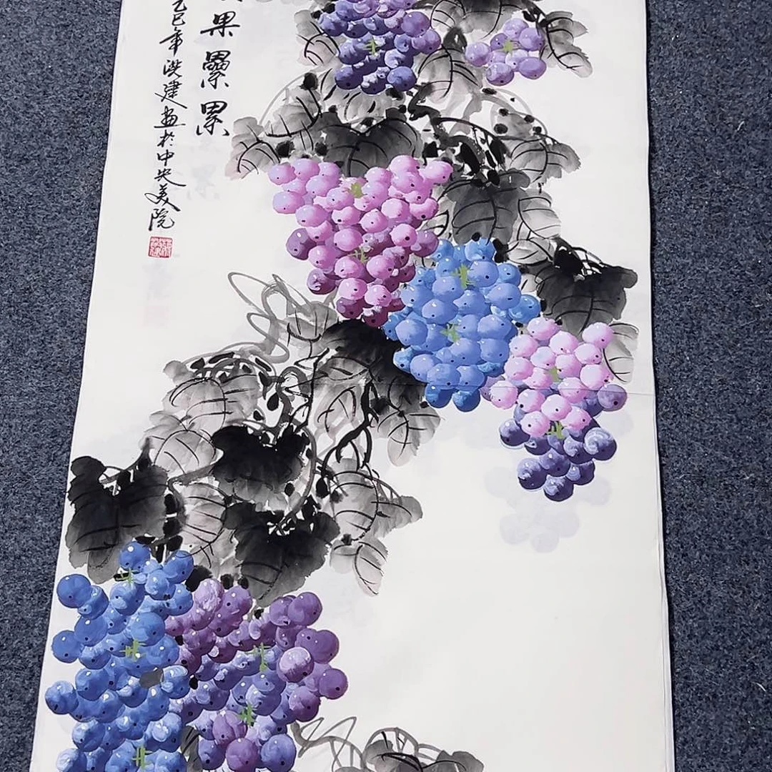国画事事顺心如意万事如意