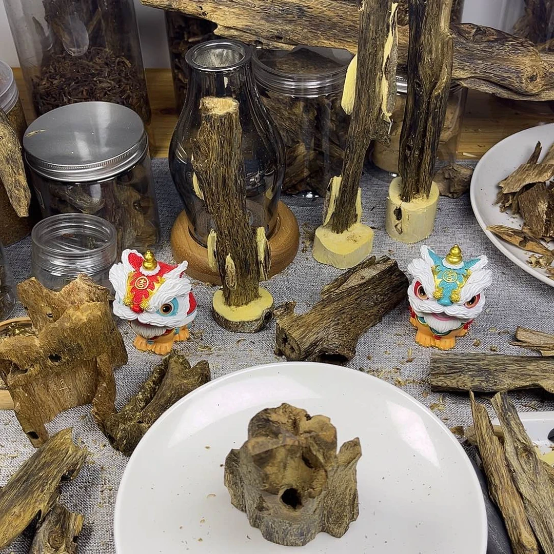 .***波香料奇楠虫漏香44克