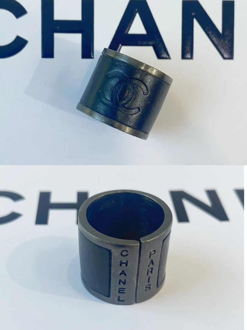 95新 Chanel/香奈儿 vintage香奈儿中古戒指（欧码52 53港码13 14）