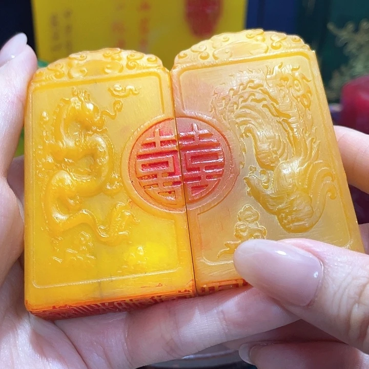 寿山石印石篆刻印章引首章闲章姓名章生日礼物