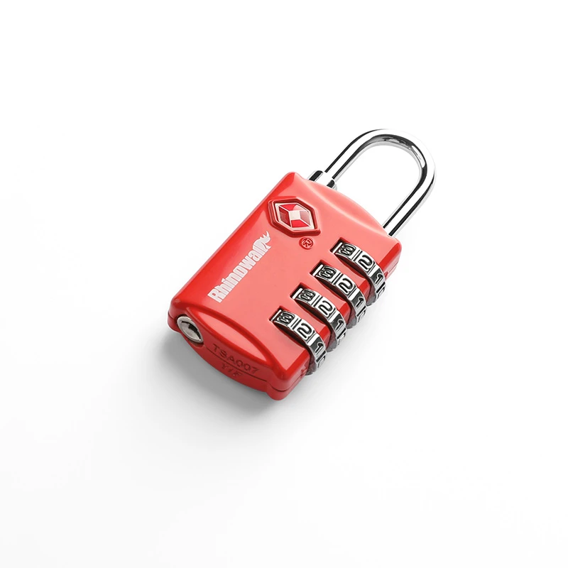 Rhinowalk犀牛漫步TSA海关锁航空出国旅行背包防盗钢丝绳密码挂锁