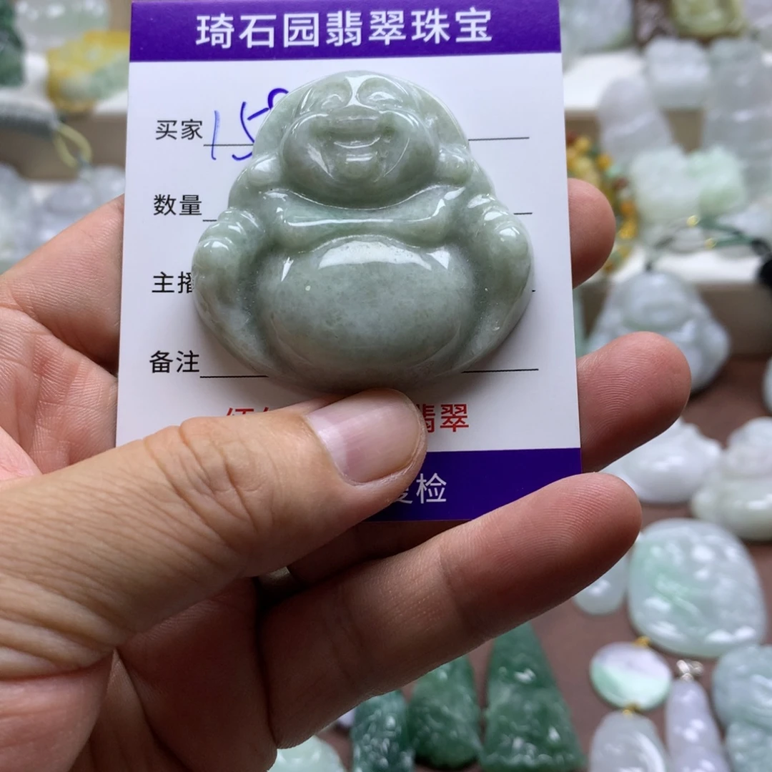 颈饰未镶嵌翡翠缅甸A货翡翠