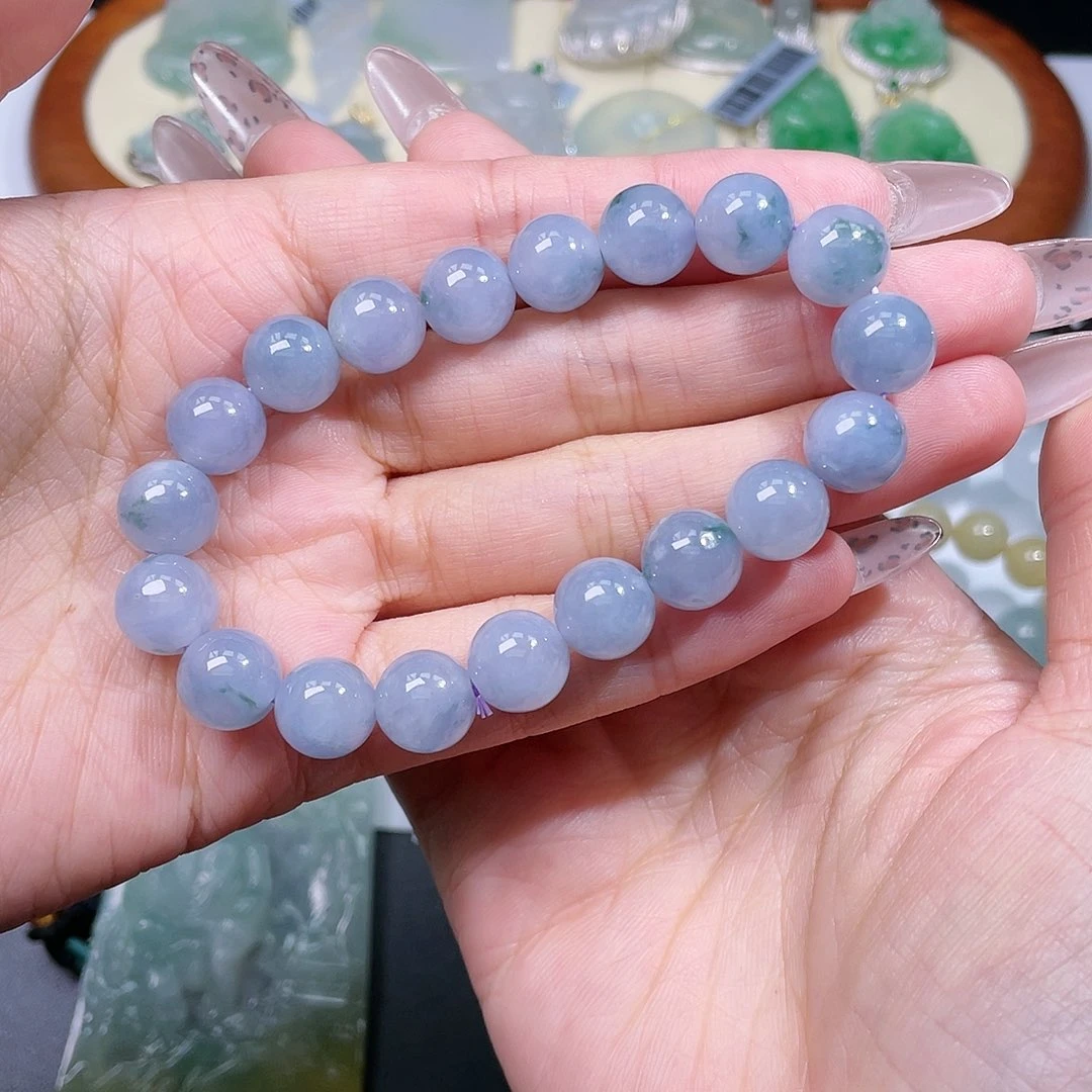 翡翠手链未镶嵌狐*子手串