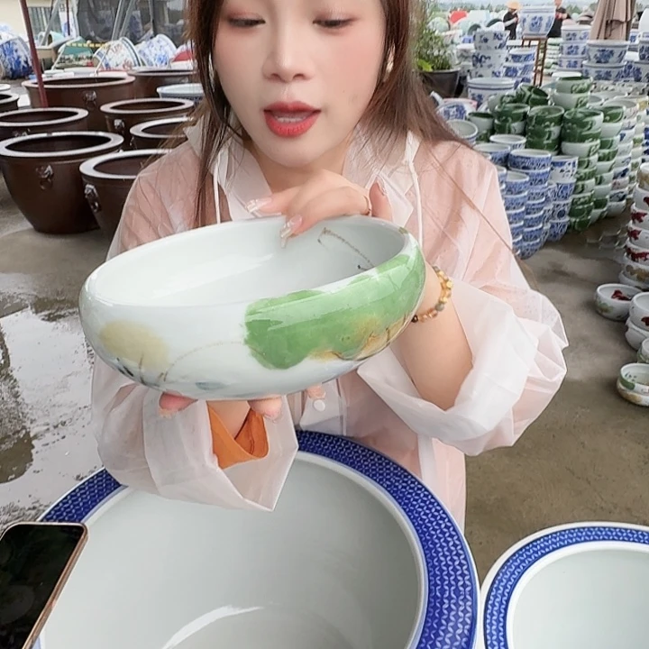 瓷片直径20厘米高6……