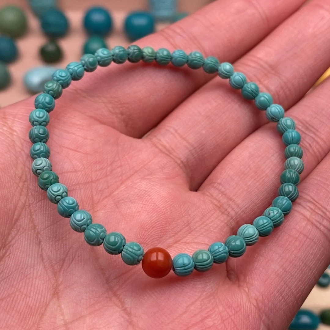 绿松石手串未镶嵌