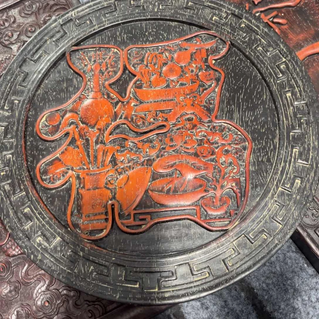 木非洲紫檀木雕牌匾挂匾