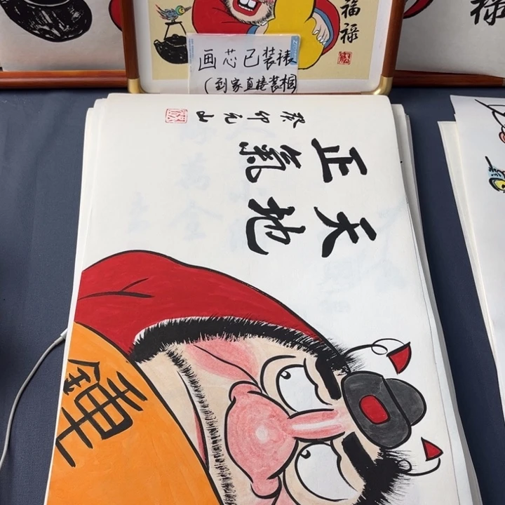 国画禅意画纯手绘作品