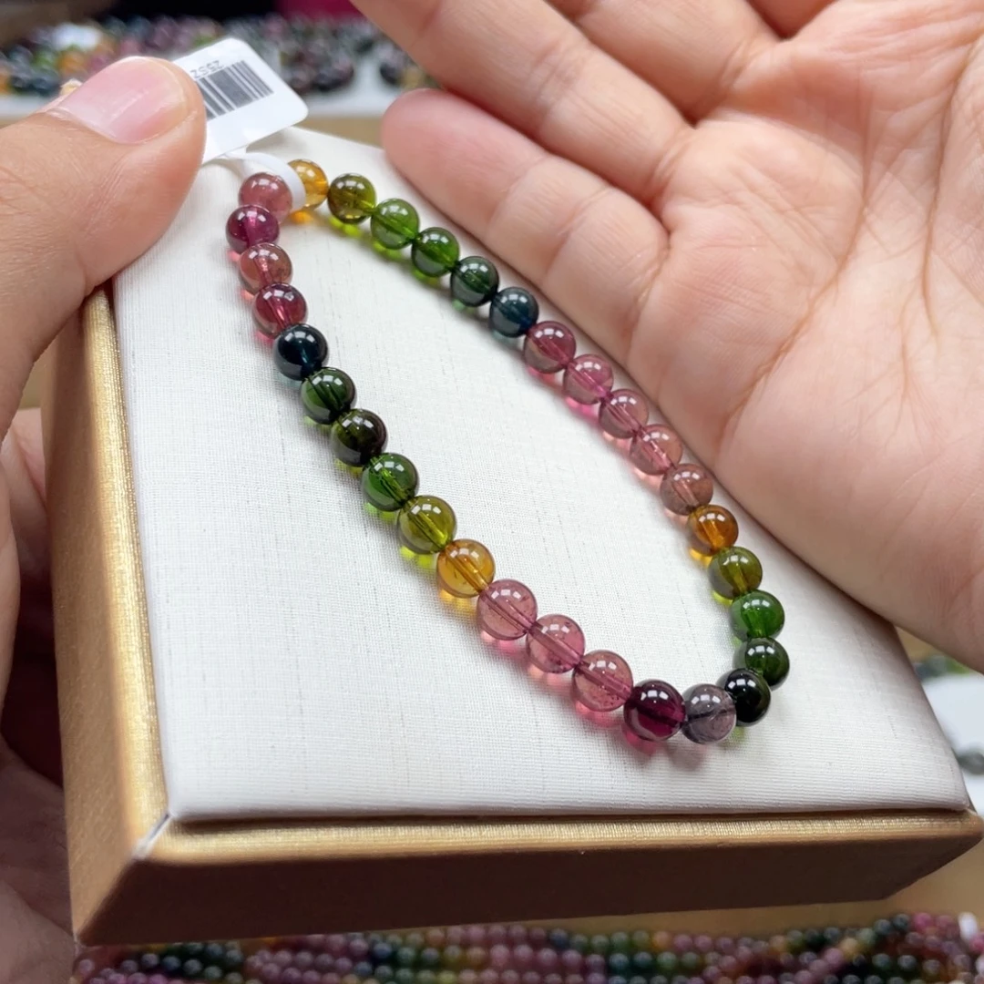 未镶嵌手串碧玺6mmmmmmmmmm