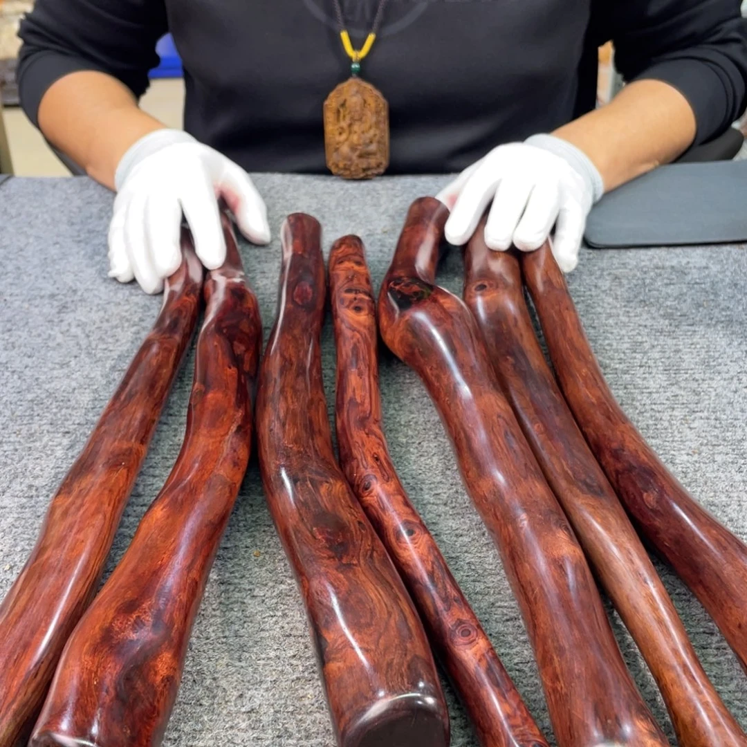 安南黄檀（紫檀柳）到手一个，满纹理