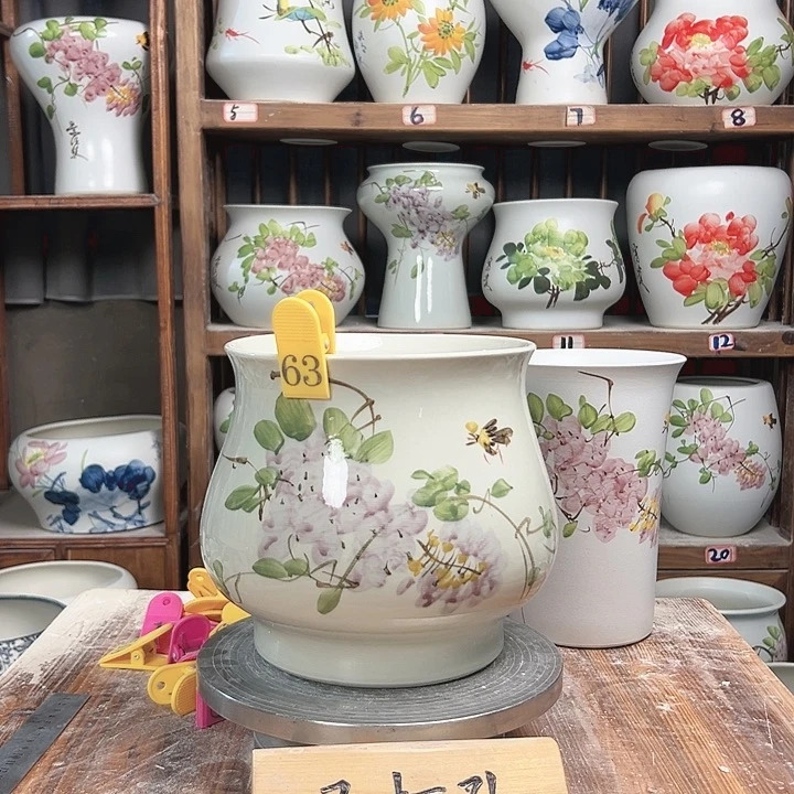 摆件63 新款陶瓷大微瑕