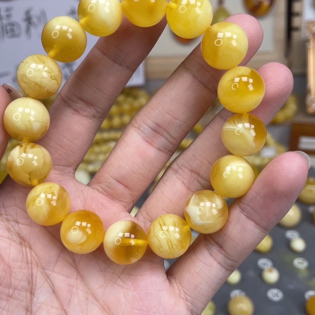 蜜蜡未镶嵌裸石80号