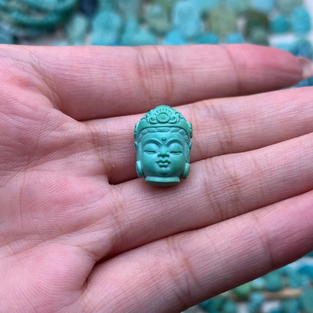 未镶嵌绿松石珠宝奇石