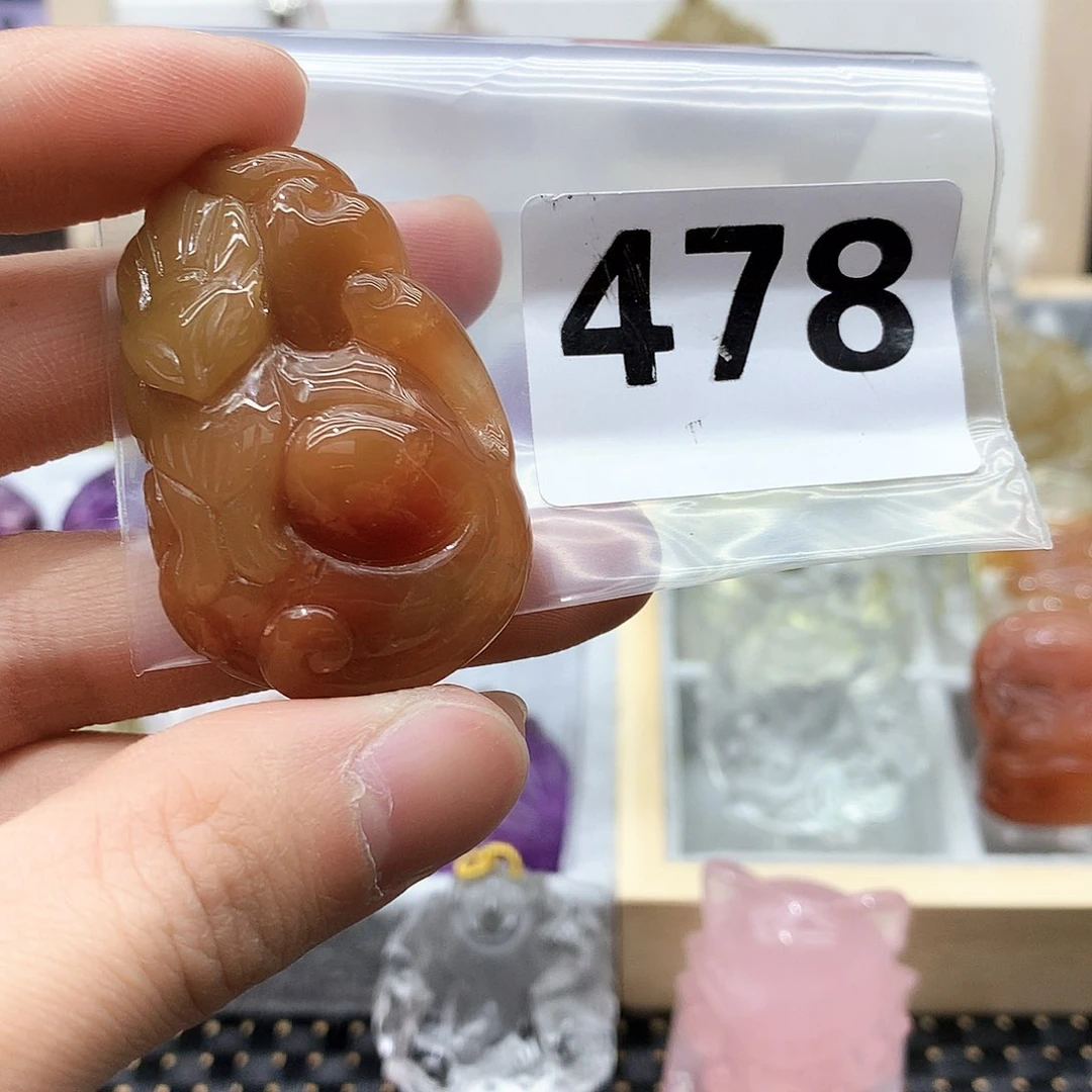 水晶颈饰未镶嵌吊坠