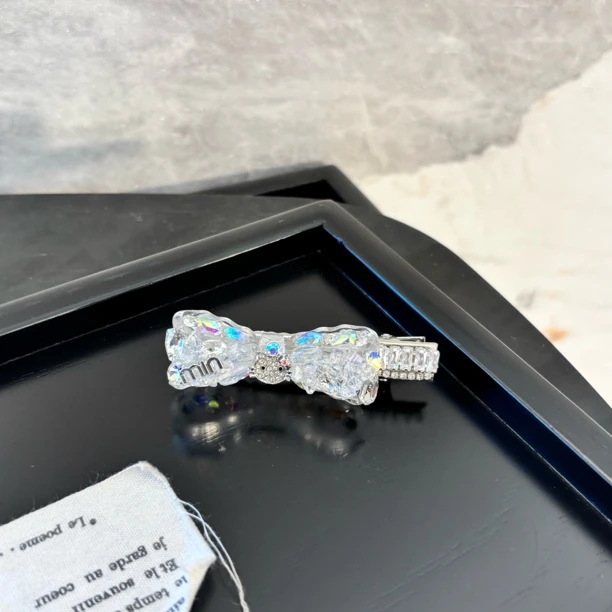 蝴蝶结kt字母发夹FJ1528（一个）