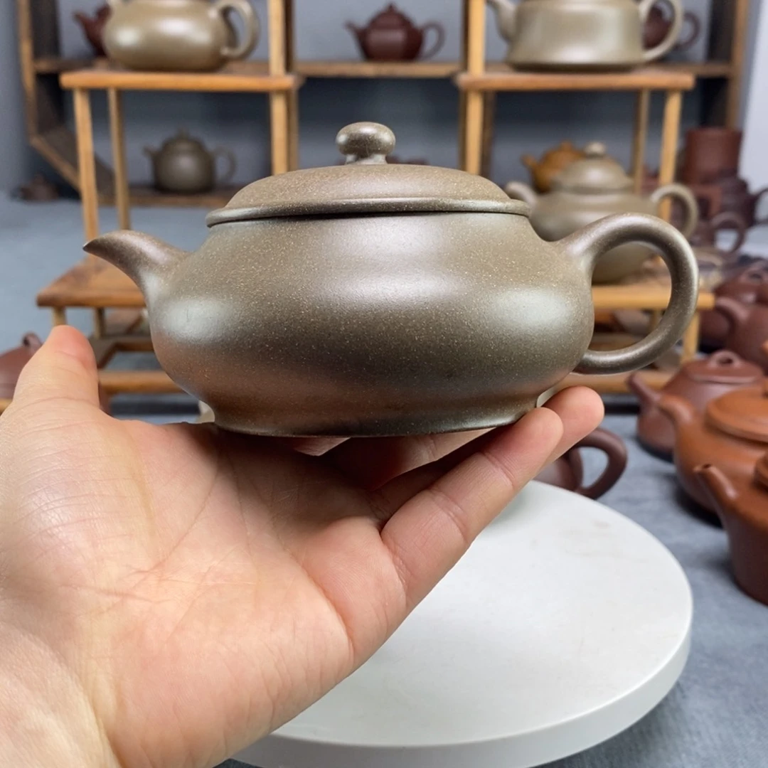 紫砂茶壶福*福松华青段