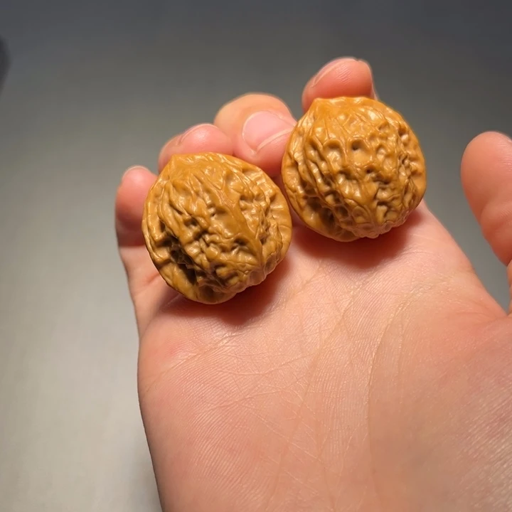 文玩核桃把件野白962